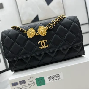Chanel Black Hobo Bag GHW