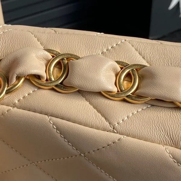 Chanel Chanel Caramel Gold Chain Shoulder Bag - Image 7
