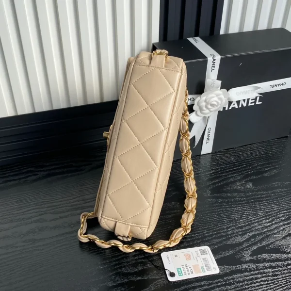 Chanel Chanel Caramel Gold Chain Shoulder Bag - Image 8
