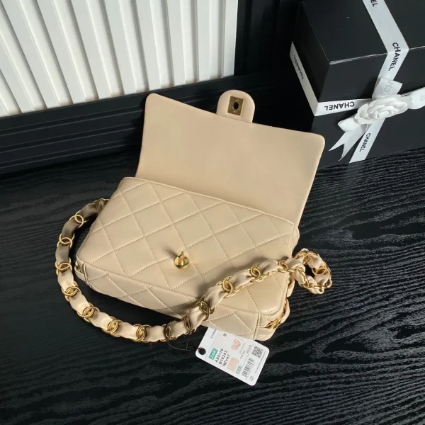 Chanel Chanel Caramel Gold Chain Shoulder Bag - Image 9