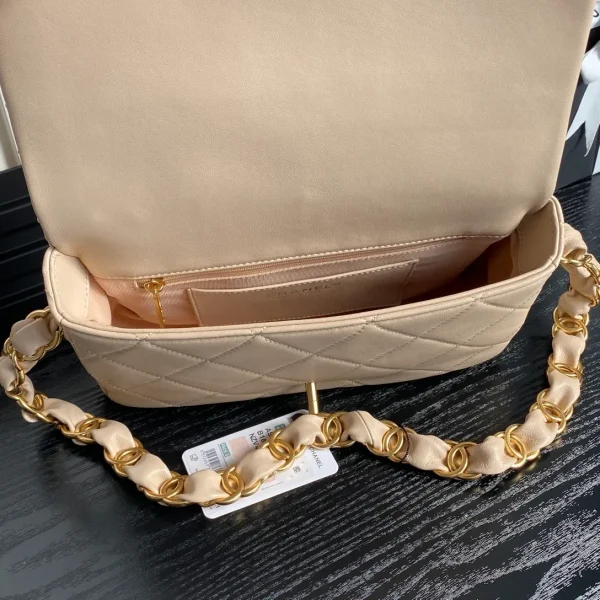 Chanel Chanel Caramel Gold Chain Shoulder Bag - Image 10