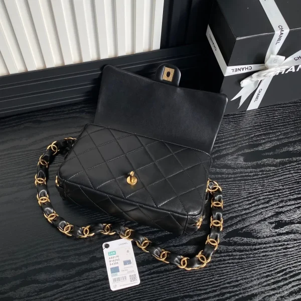 Chanel Elegant Chain Flap Bag - Image 2