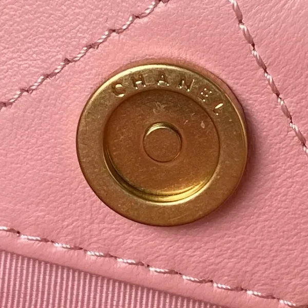 Chanel Hobo Bag with CC Leather Strap - Image 10