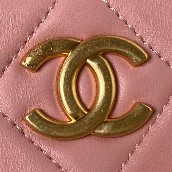 Chanel Hobo Bag with CC Leather Strap - Image 3