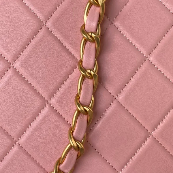 Chanel Hobo Bag with CC Leather Strap - Image 4