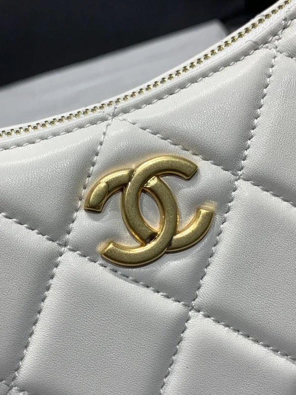 Chanel Hobo Handbag White For Women Womens Bags - Image 6