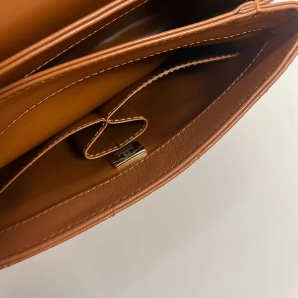 Chanel Trendy CC Caramel Quilted Shoulder Bag - Image 2