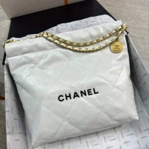 Chanel Metallic Ombre Quilted Shiny Leather Small 22
