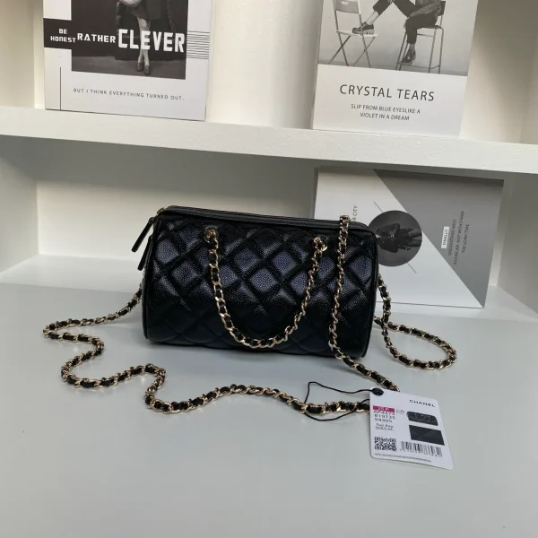 Chanel Mini Timeless Classic Barrel Bag - Image 5