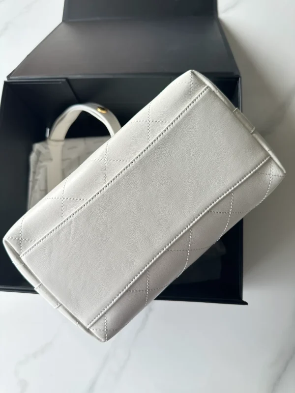 Chanel Small CC Quilted Shopping Bag - Image 6