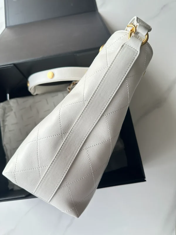 Chanel Small CC Quilted Shopping Bag - Image 7