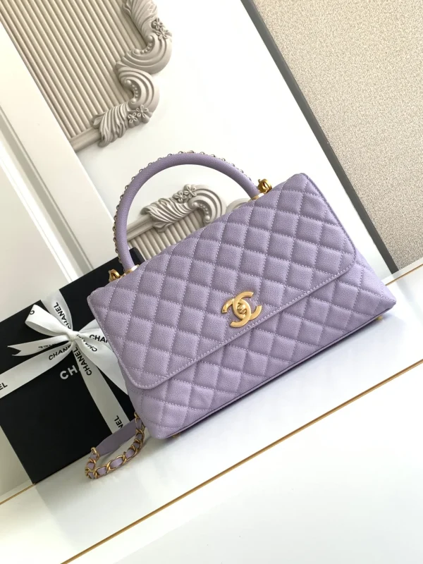 Chanel Small Caviar Coco Handle Bag