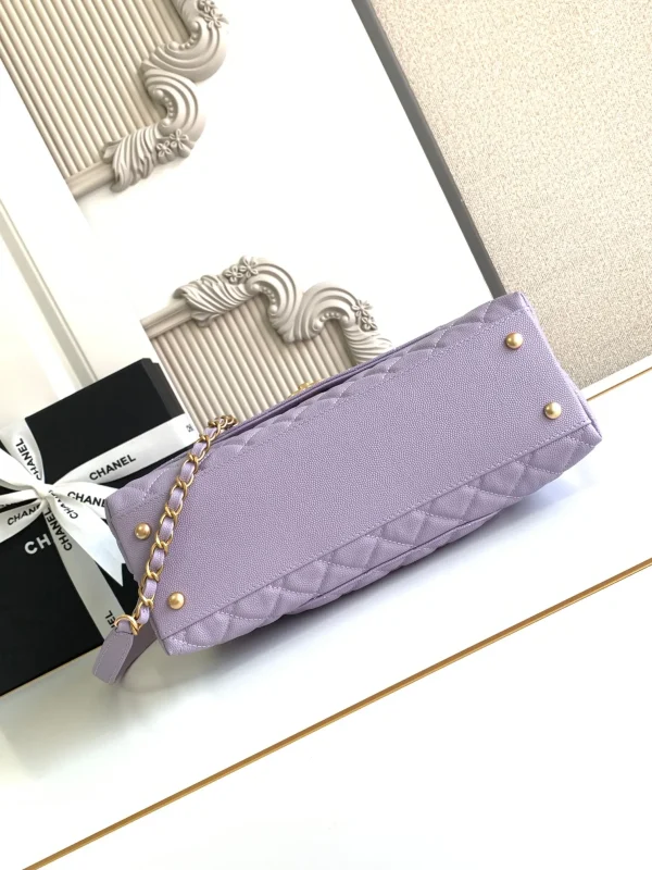 Chanel Small Caviar Coco Handle Bag - Image 7
