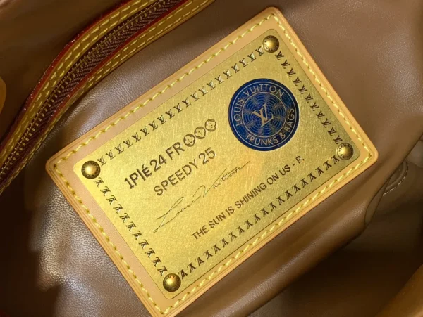 LOUIS VUITTON Monogram Laminated Jacquard Nano Speedy Bag - Image 3