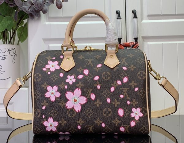 LV x TM Speedy Bandoulière 25 Monogram Canvas