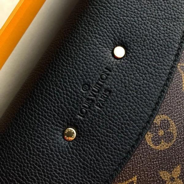 Louis Vuitton Black Monogram Canvas and Leather Saint Placide Bag - Image 10