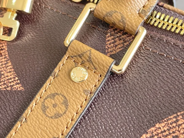 Louis Vuitton Giant Monogram Canvas Keepall Bandouliere 50 Duffle Bag - Image 7