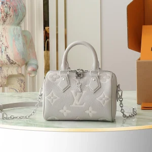 Louis Vuitton Monogram Empreinte Leather Speedy Bandouliere