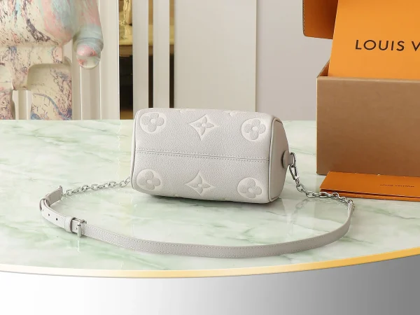 Louis Vuitton Monogram Empreinte Leather Speedy Bandouliere - Image 8