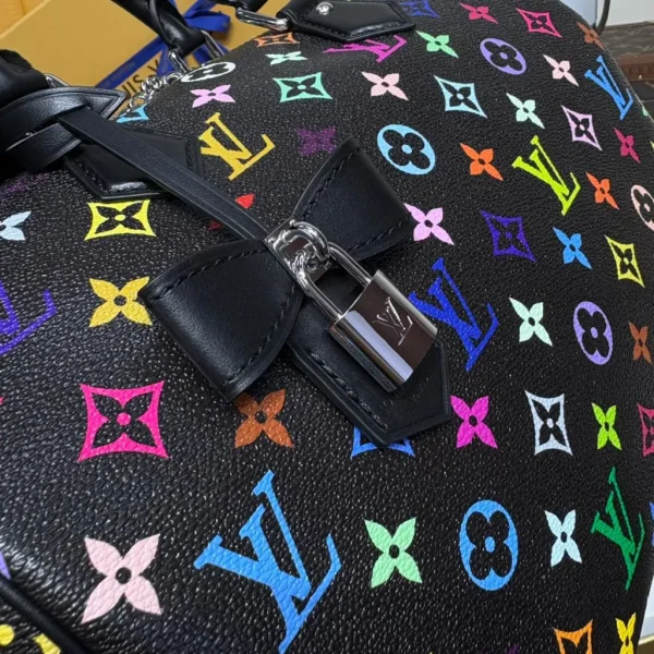 Louis Vuitton Murakami Multicolor Monogram Speedy Noir bag - Image 2