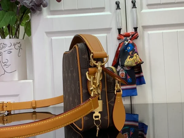 Louis Vuitton Rose Monogram LV Pop Canvas Dauphine MM Bag a - Image 3