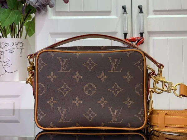 Louis Vuitton Rose Monogram LV Pop Canvas Dauphine MM Bag a - Image 4