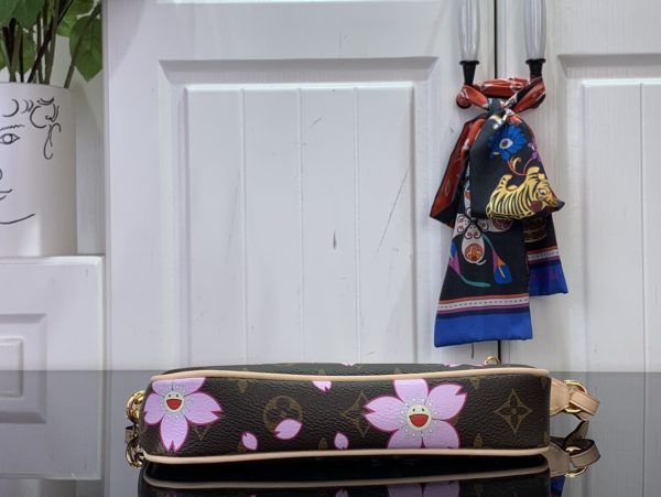 Louis Vuitton x Takashi Murakami Cherry Blossom Pochette - Image 5