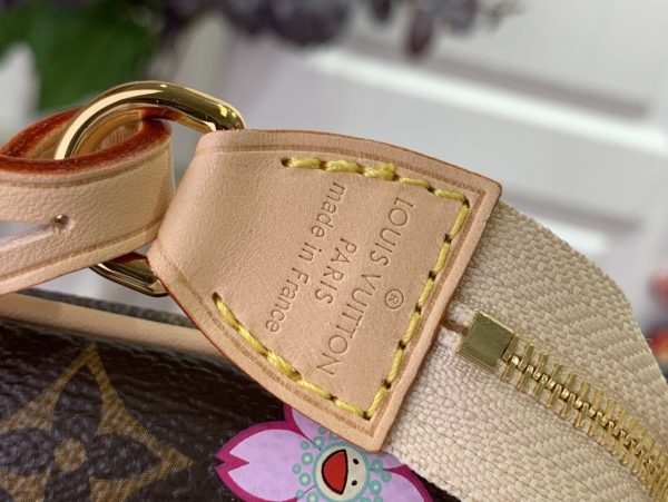 Louis Vuitton x Takashi Murakami Cherry Blossom Pochette - Image 6