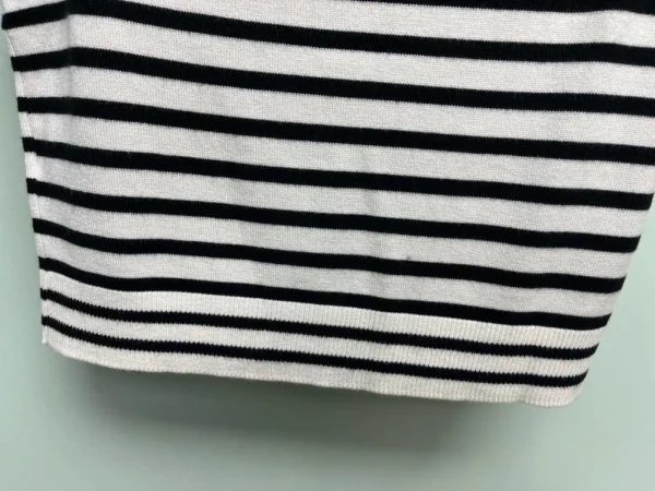 Milumia Women Striped Crop Tank Tops Sleeveless Skinny Tee - Image 7