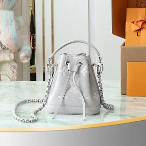 Nano Noé Monogram Empreinte Leather