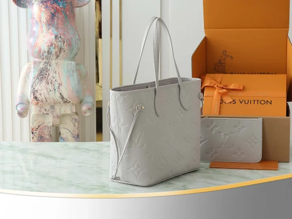 Neverfull MM Monogram Empreinte Leather - Image 4