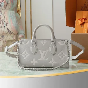 OnTheGo East West Bicolour Monogram Empreinte Leather