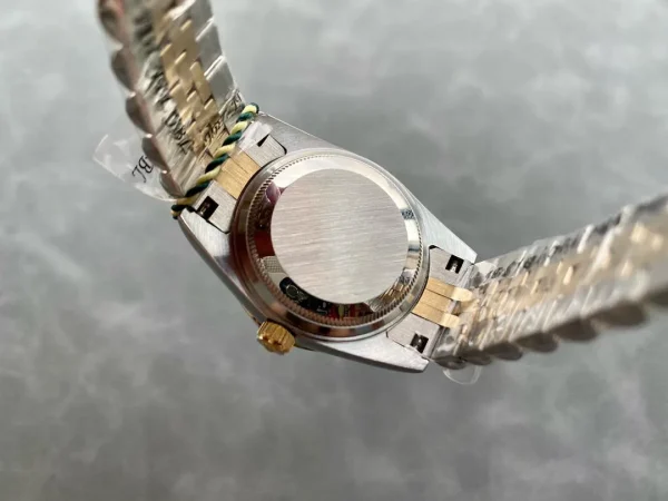 Rolex Datejust 31 Two Tone Yellow Gold Silver Diamond - Image 9
