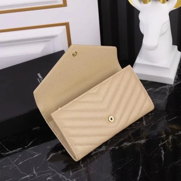 Saint Laurent Cassandre Matelasse Large Flap Wallet - Image 6