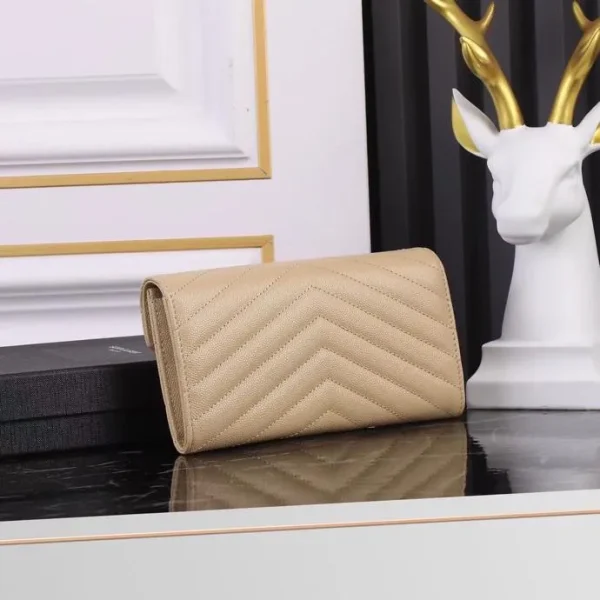 Saint Laurent Cassandre Matelasse Large Flap Wallet - Image 7