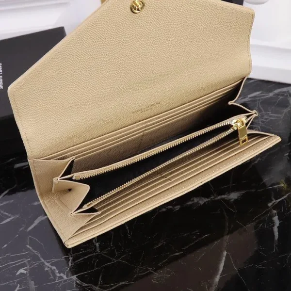 Saint Laurent Cassandre Matelasse Large Flap Wallet - Image 8
