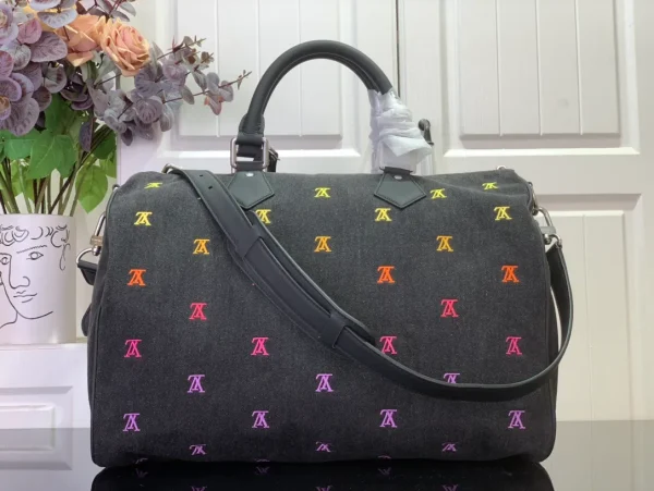 Speedy 40 Bandoulière Monogram Other Canvas