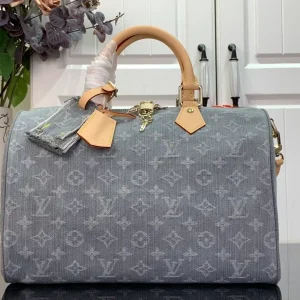 Speedy Soft 30 Monogram Denim