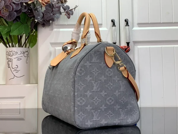 Speedy Soft 30 Monogram Denim - Image 3
