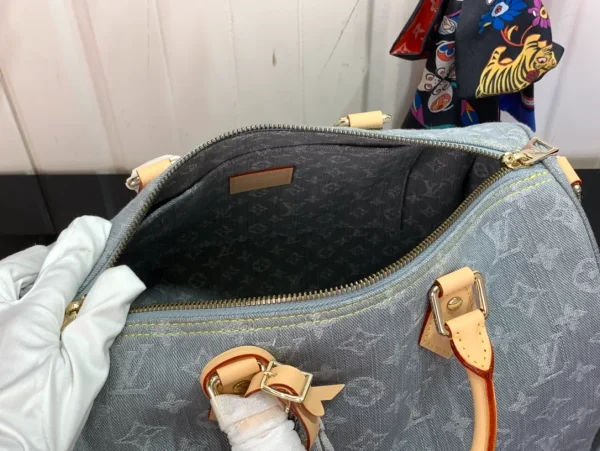 Speedy Soft 30 Monogram Denim - Image 9