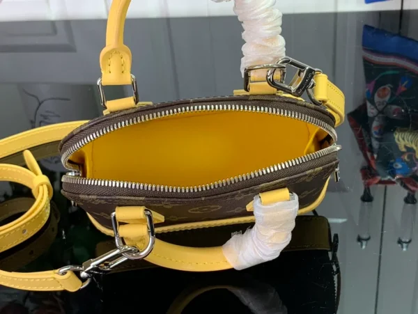 Authentic LOUIS VUITTON Monogram Nano Alma Bag - Image 2