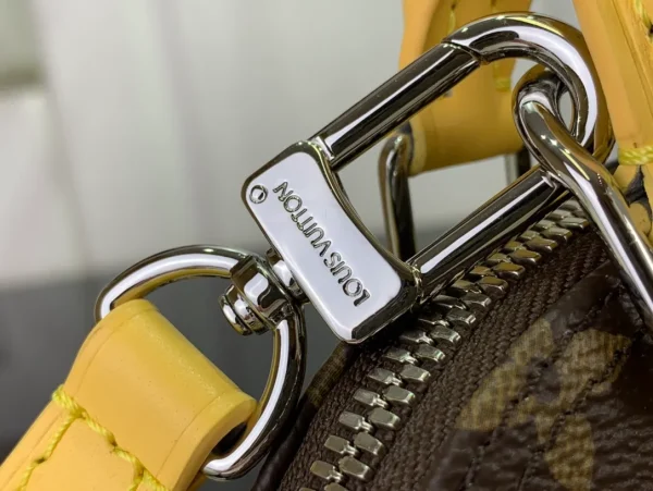 Authentic LOUIS VUITTON Monogram Nano Alma Bag - Image 7