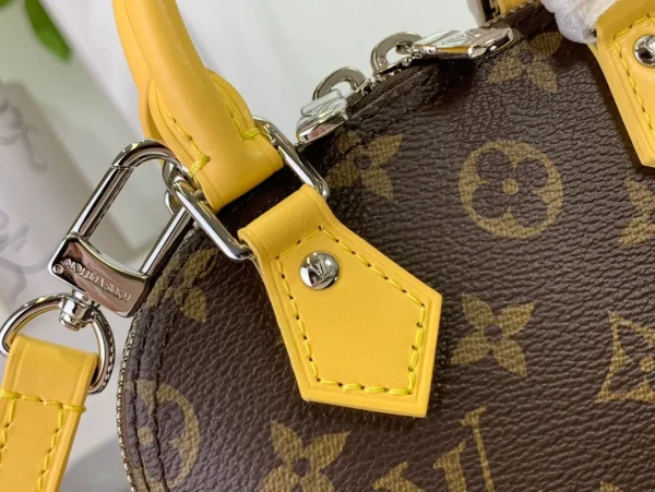 Authentic LOUIS VUITTON Monogram Nano Alma Bag - Image 8