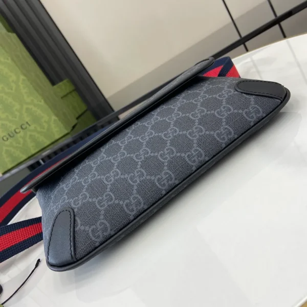 Black / Grey GG Supreme Belt Bag - Image 6