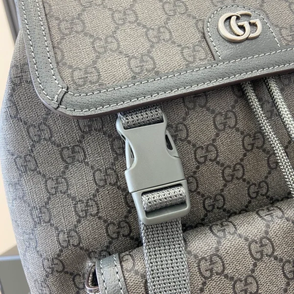 Brown leather gucci backpack outlet - Image 9