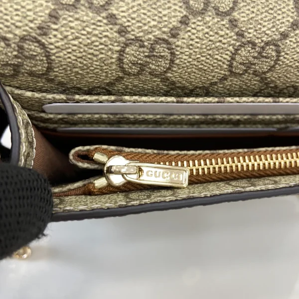 Dionysus medium shoulder bag in black leather - Image 11