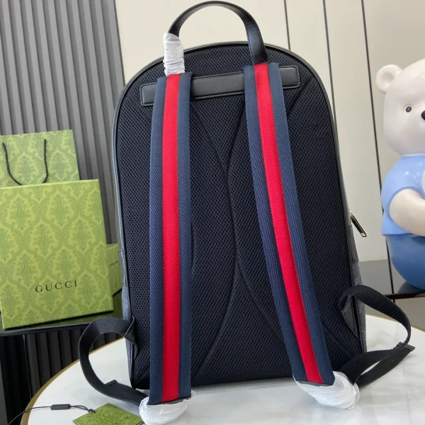 GG Black medium backpack in black Supreme - Image 6