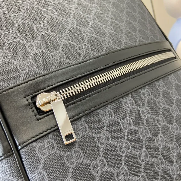 GG Black medium backpack in black Supreme - Image 8