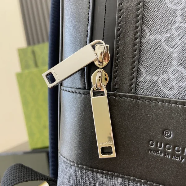 GG Black medium backpack in black Supreme - Image 9