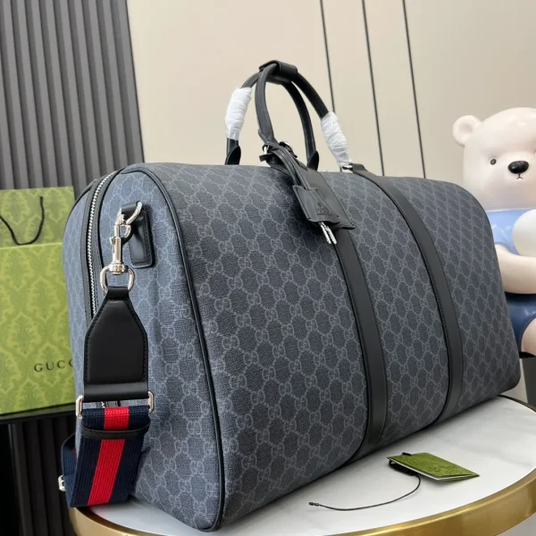 GG Black medium backpack in black Supreme - Image 13